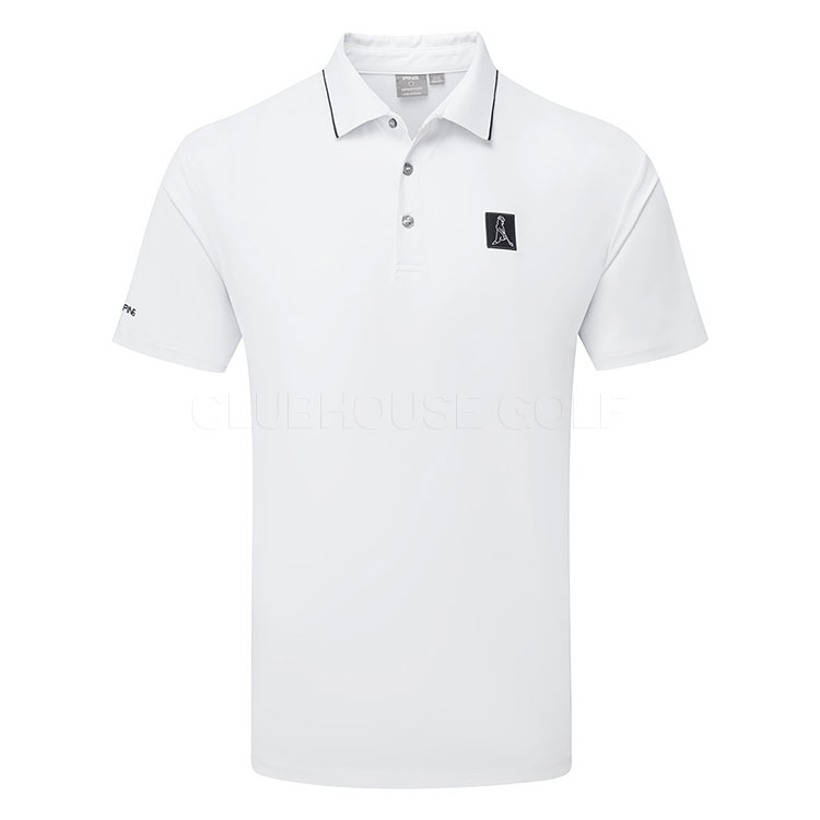 Ping Mr Ping II Golf Polo Shirt White