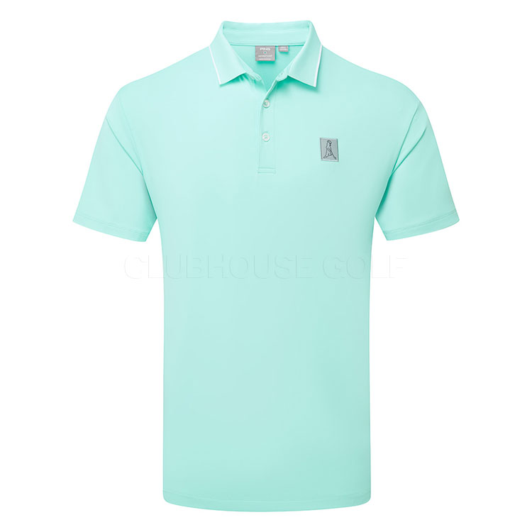 Ping Mr Ping II Golf Polo Shirt Aruba Blue
