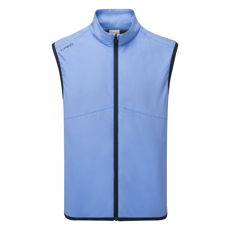 Ping Ashbourne Golf Vest Cornflower Blue
