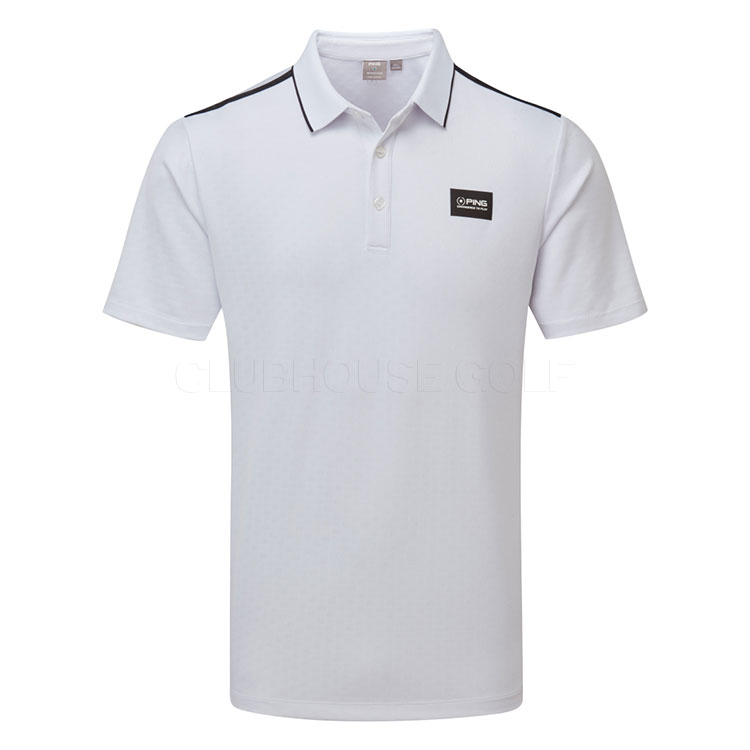 Ping Corby Golf Polo Shirt White