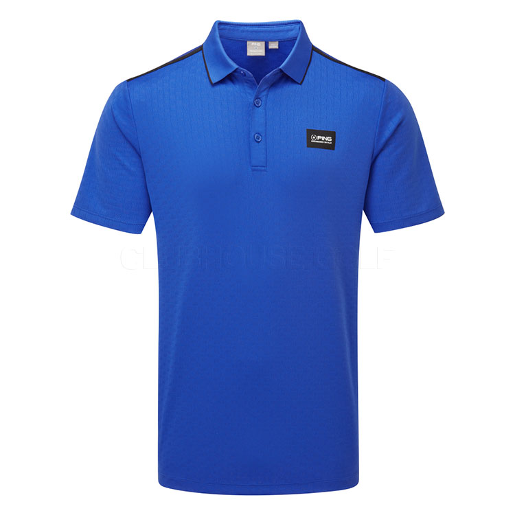Ping Corby Golf Polo Shirt Ultra Blue