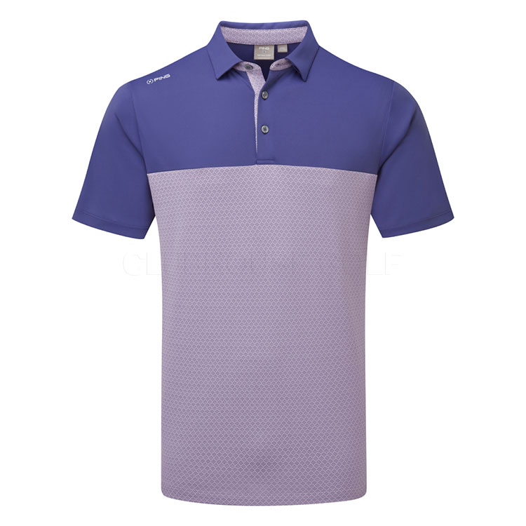 Ping Hall Golf Polo Shirt Twilight / Purple Ash