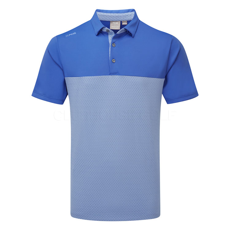 Ping Hall Golf Polo Shirt Ultra Blue / Cornflower Blue
