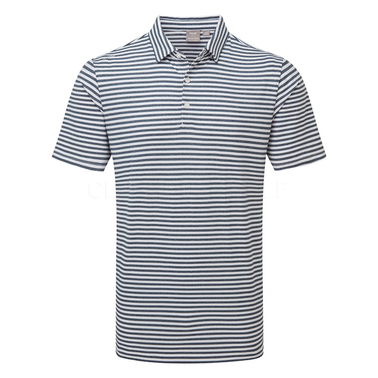 Ping Owain Golf Polo Shirt Navy / White