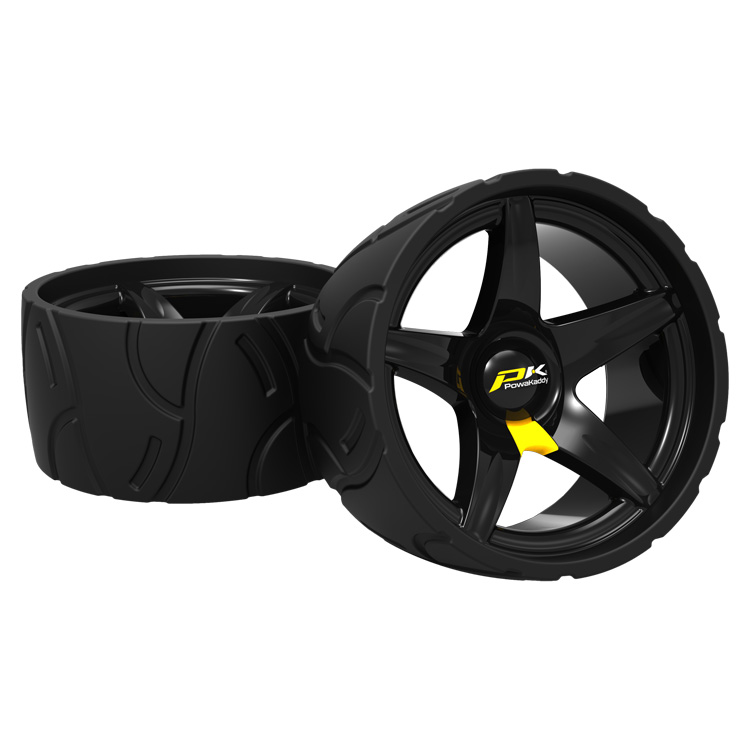 PowaKaddy Wide Sports Trolley Wheels