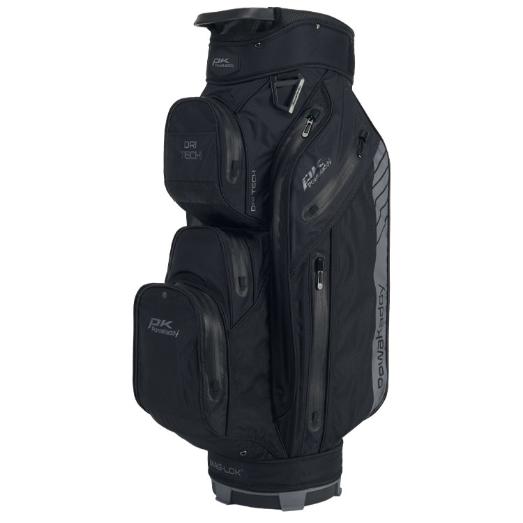 PowaKaddy 2024 Dri Tech Golf Cart Bag Stealth Black