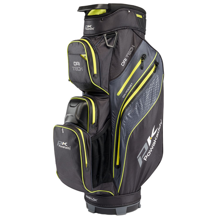 PowaKaddy Dri Tech Golf Cart Bag Black / Green