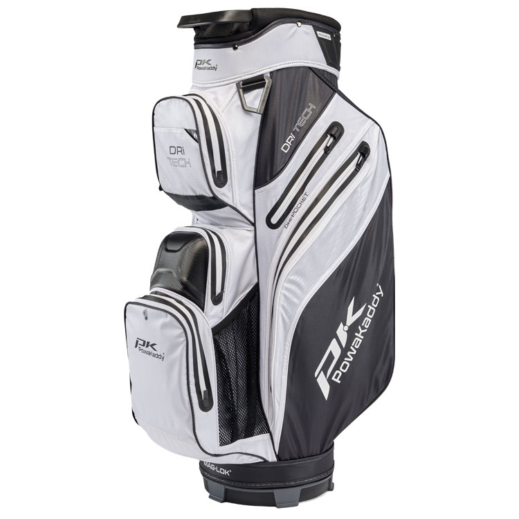 PowaKaddy Dri Tech Golf Cart Bag White / Black