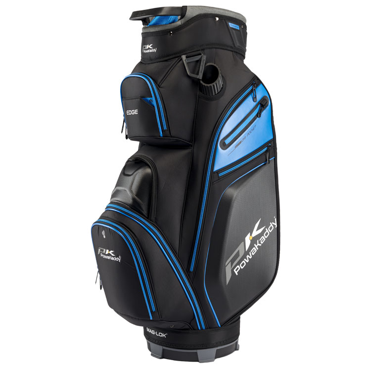 PowaKaddy Edge Golf Cart Bag Black / Blue