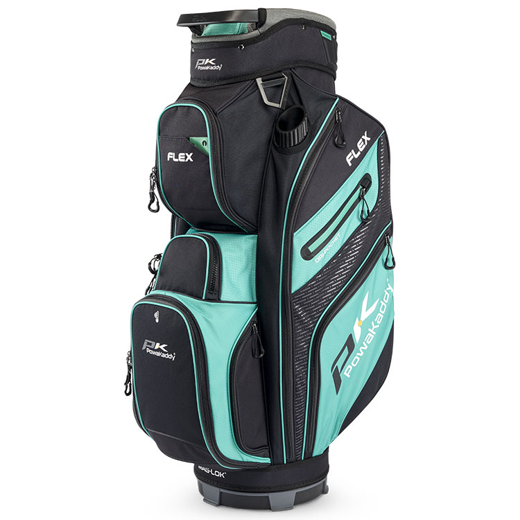PowaKaddy Flex Golf Cart Bag Grey / Teal