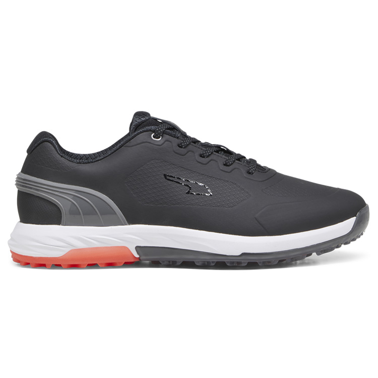 Puma Alphacat Nitro Golf Shoes Puma Black / Quiet Shade / Red Blast