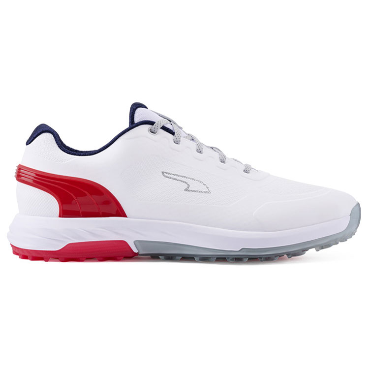 Puma Alphacat Nitro Golf Shoes White / Red / Puma Navy