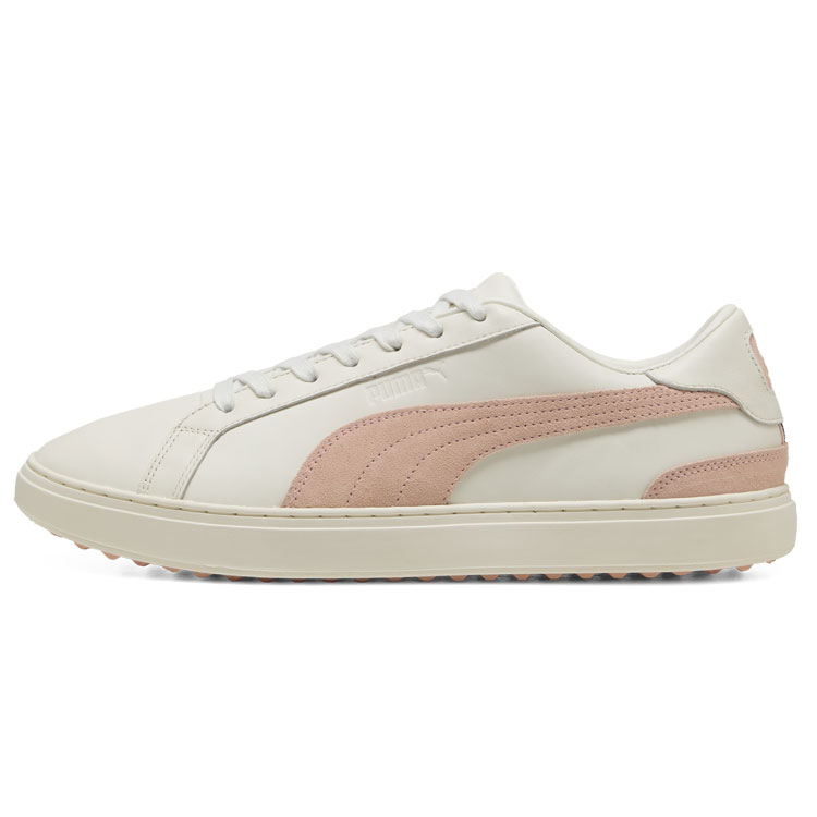 Puma Clyde G Peaches Golf Shoes Warm White / Tropical Peach