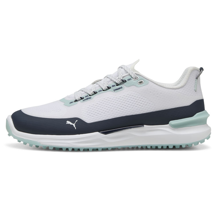 Puma Ignite Elevate X Golf Shoes Puma White / Deep Navy / Modern Mint