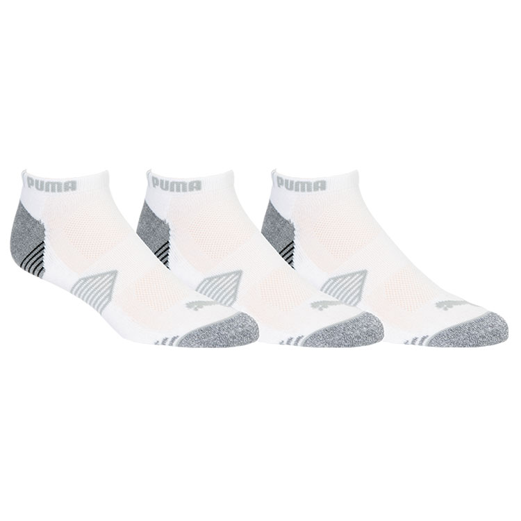 Puma Essential Low Cut Golf Socks (3 Pack) White
