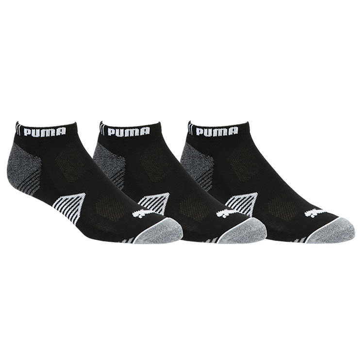 Puma Essential Low Cut Golf Socks (3 Pack) Black