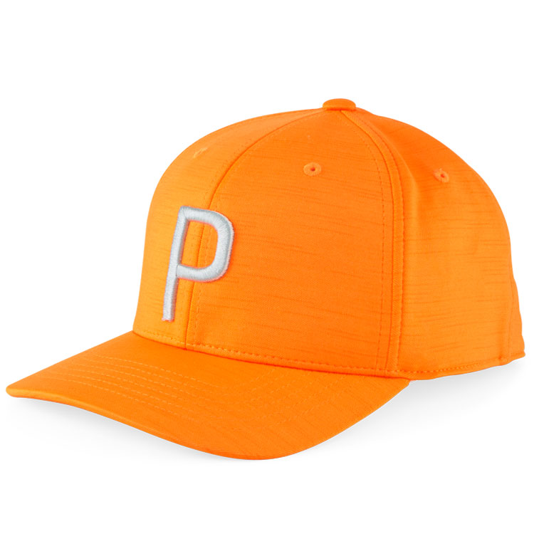 Puma P Snapback Golf Cap Rickie Orange / Cool Mid Grey