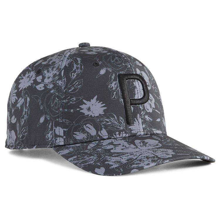 Puma Roses Tech Golf Cap Puma Black