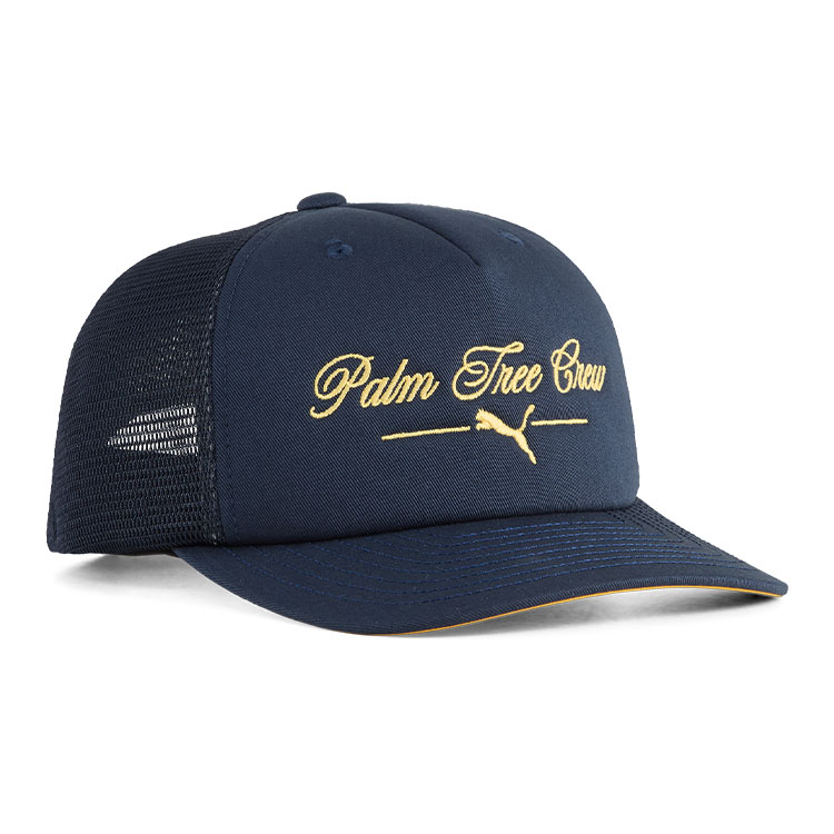 Puma x PTC Performance Trucker Golf Cap Deep Navy