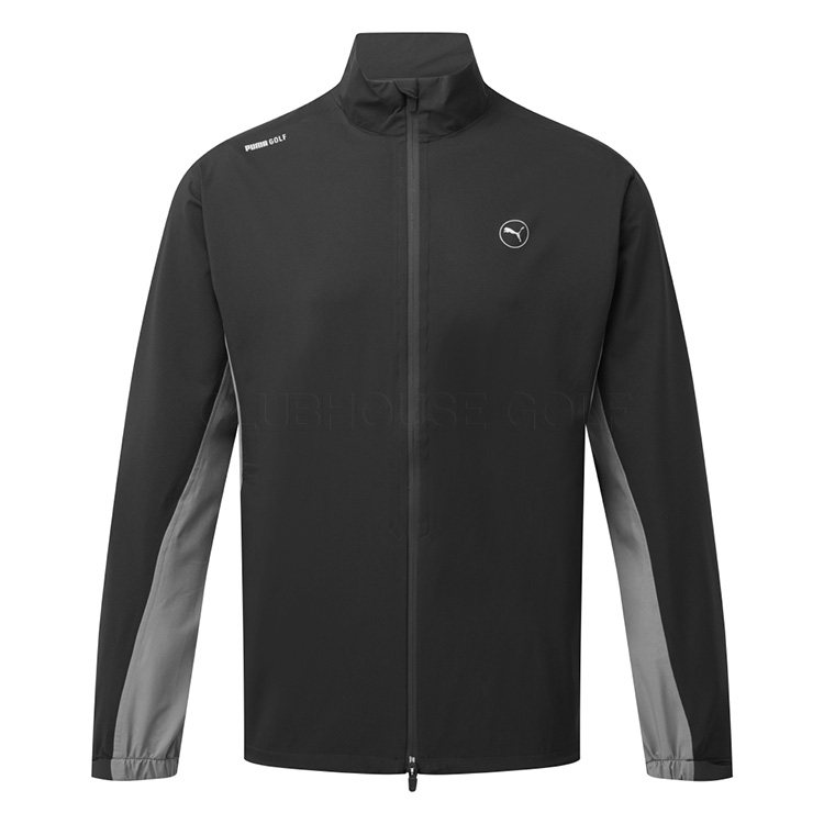 Puma DRYLBL Waterproof Golf Jacket Puma Black / Slate Sky