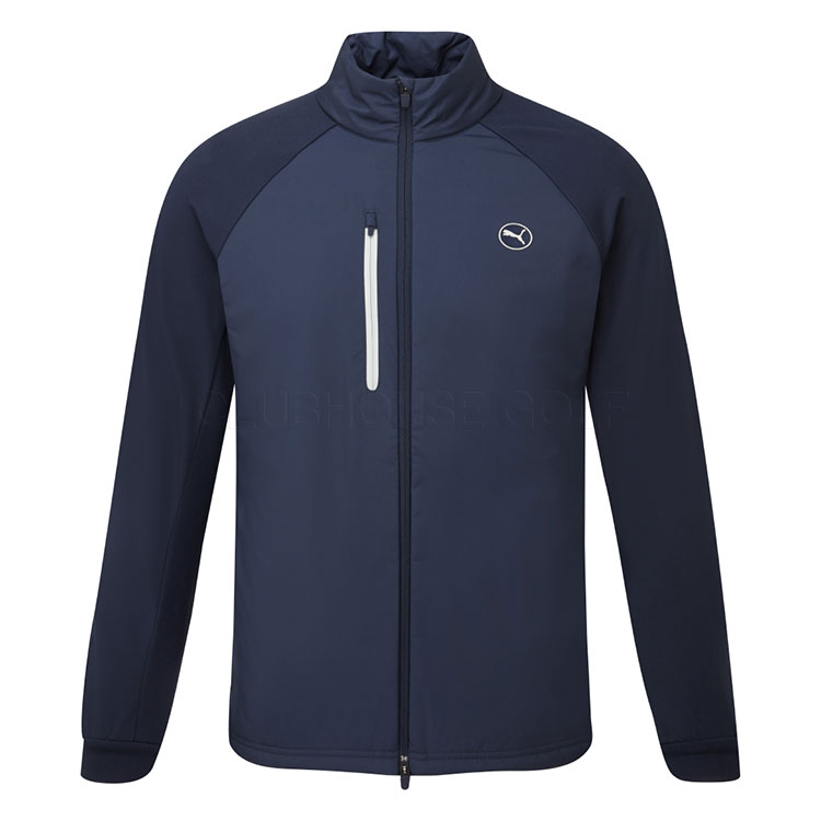 Puma Hielands Golf Wind Jacket Deep Navy