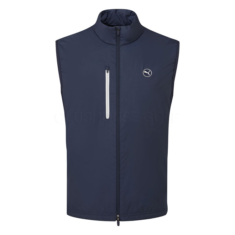 Puma Hielands Golf Wind Vest Deep Navy