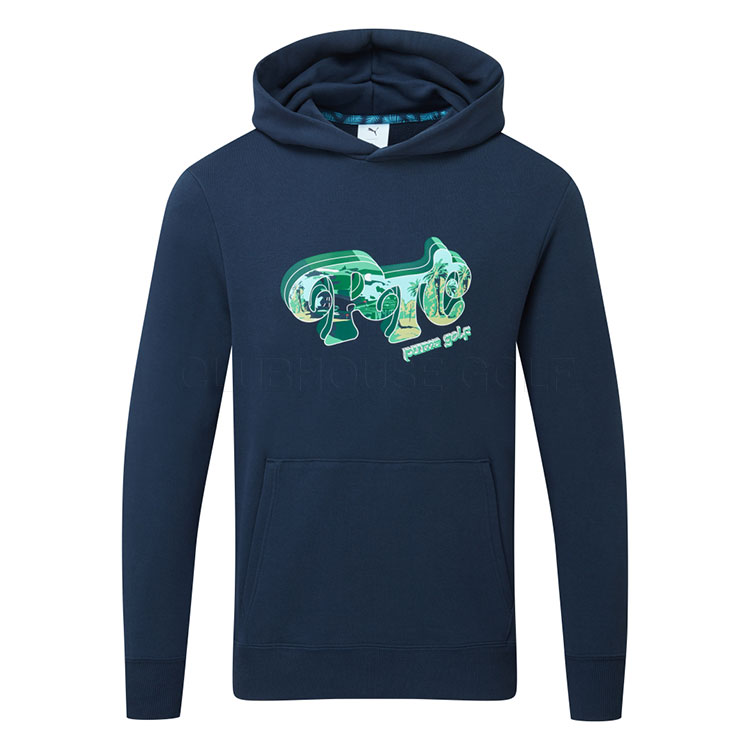 Puma x Palm Tree Crew Golf Hoodie Deep Navy
