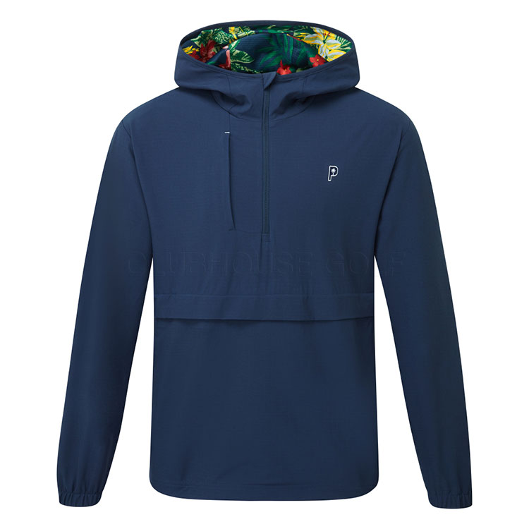 Puma x Palm Tree Crew Ripguard Anorak Golf Wind Jacket Deep Navy