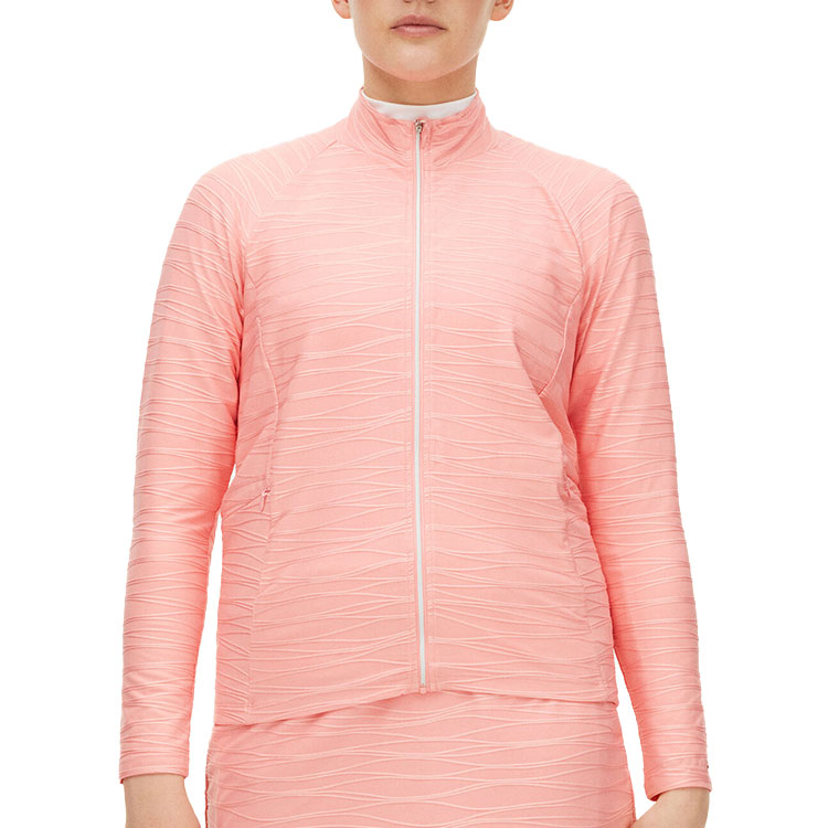 Rohnisch Ladies Jodie Full Zip Golf Jacket Rose