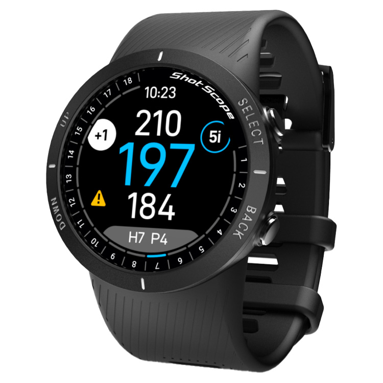 Shot Scope V5 Golf GPS Watch Black