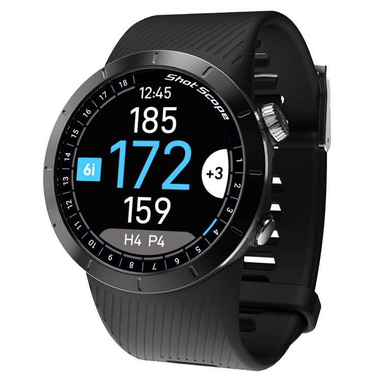 Shot Scope X5 Golf GPS Watch Prestige Black