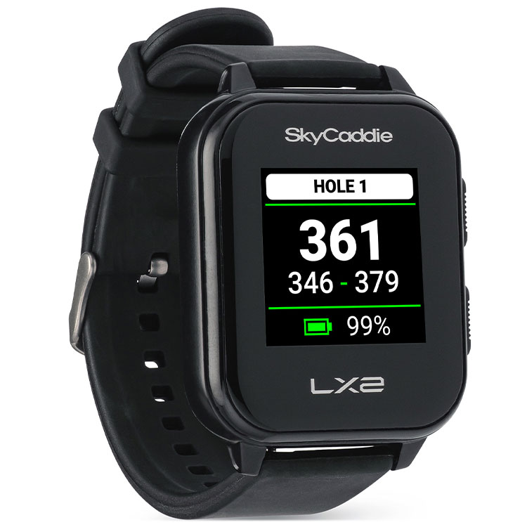 SkyCaddie LX2 Golf GPS Watch Black