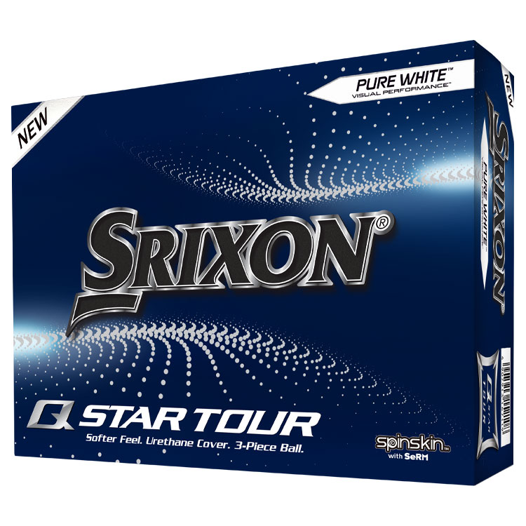 Srixon Q Star Tour Personalised Logo Golf Balls White Balls