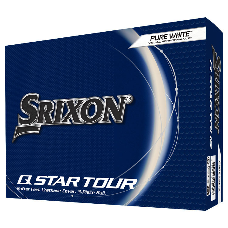 Srixon Q Star Tour Golf Balls White Balls  /  Dozen