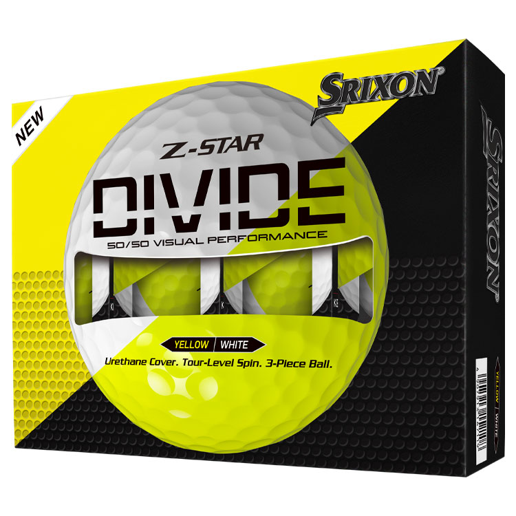Srixon Z Star Divide Golf Balls White Balls  /  Dozen
