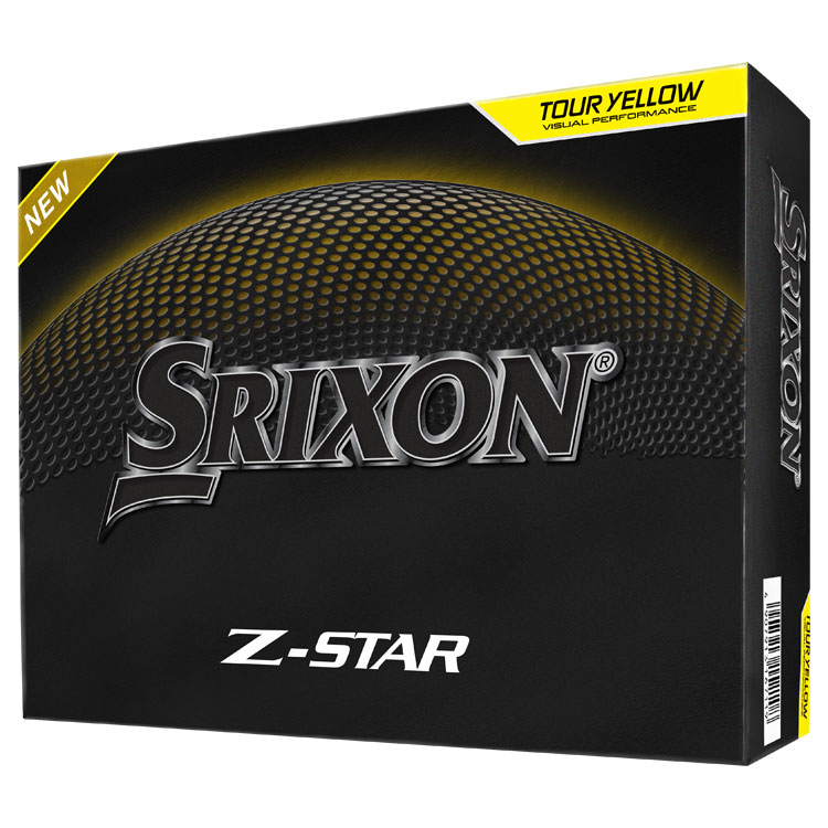 Srixon Z Star Golf Balls Yellow Balls  /  Dozen