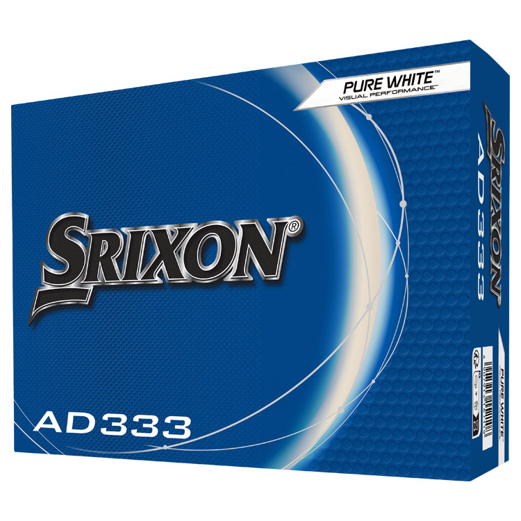 Srixon AD333 Golf Balls White Balls  /  Dozen