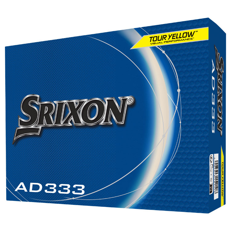 Srixon AD333 Golf Balls Yellow Balls  /  Dozen