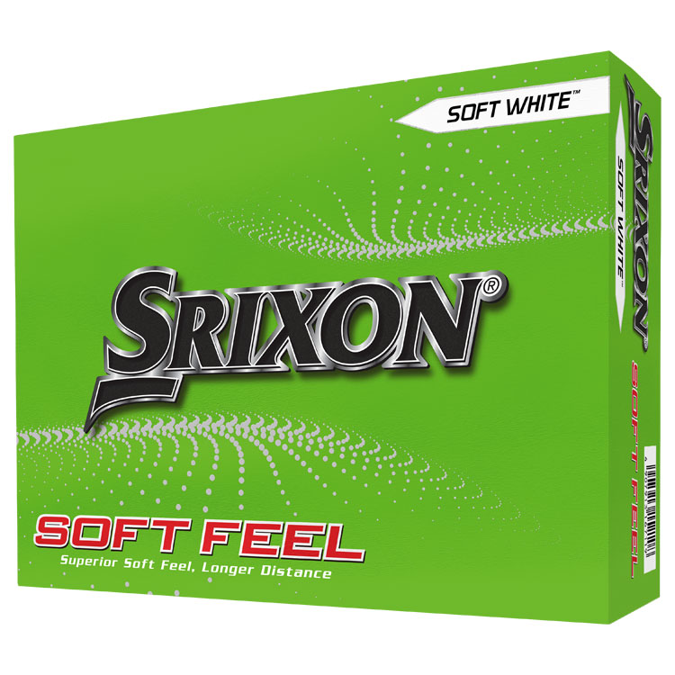 Srixon 2024 Soft Feel Golf Balls White Balls  /  Dozen