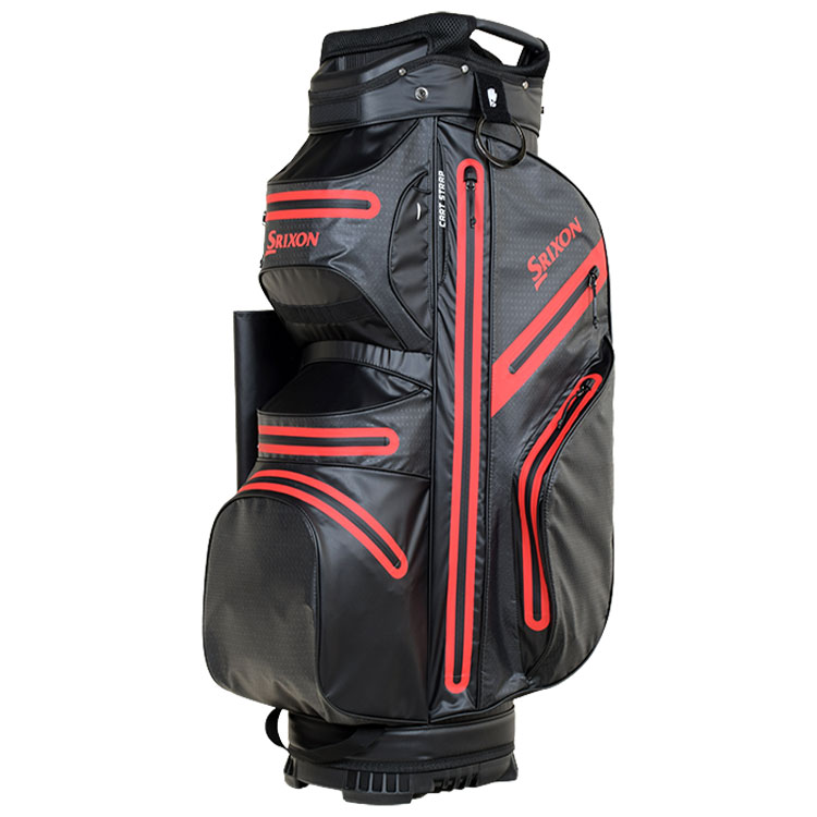 Srixon Weatherproof Golf Cart Bag Black / Red