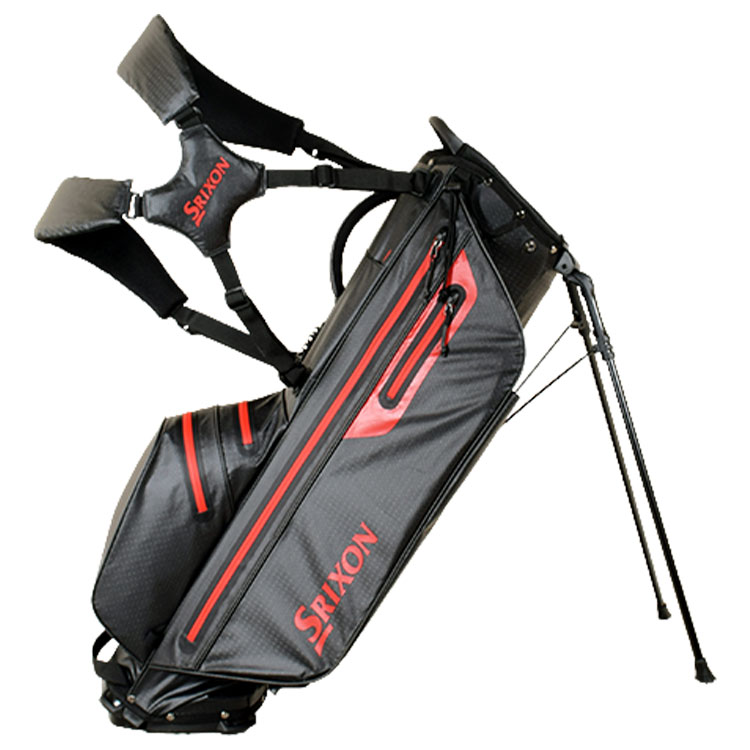 Srixon Waterproof Golf Stand Bag Black / Red
