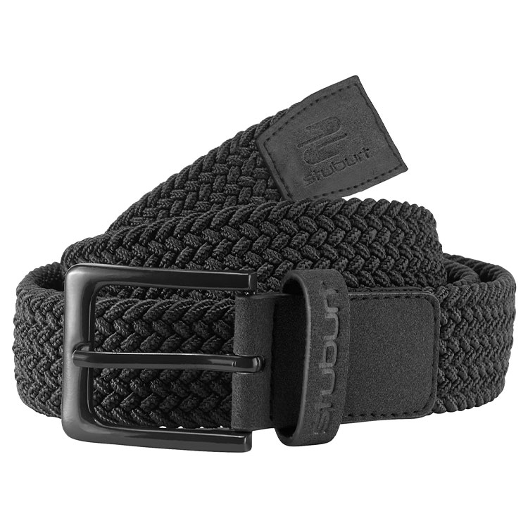 Stuburt Argill Braided Golf Belt Black
