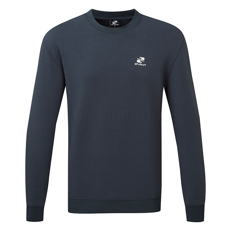 Stuburt Crane Crewneck Golf Sweater French Navy