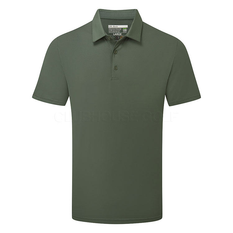 Stuburt Kestrel Golf Polo Shirt Khaki