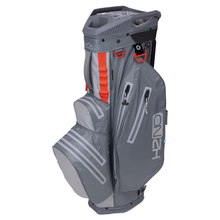 Sun Mountain H2NO Lite Golf Cart Bag Nickel / Cadet / Tango