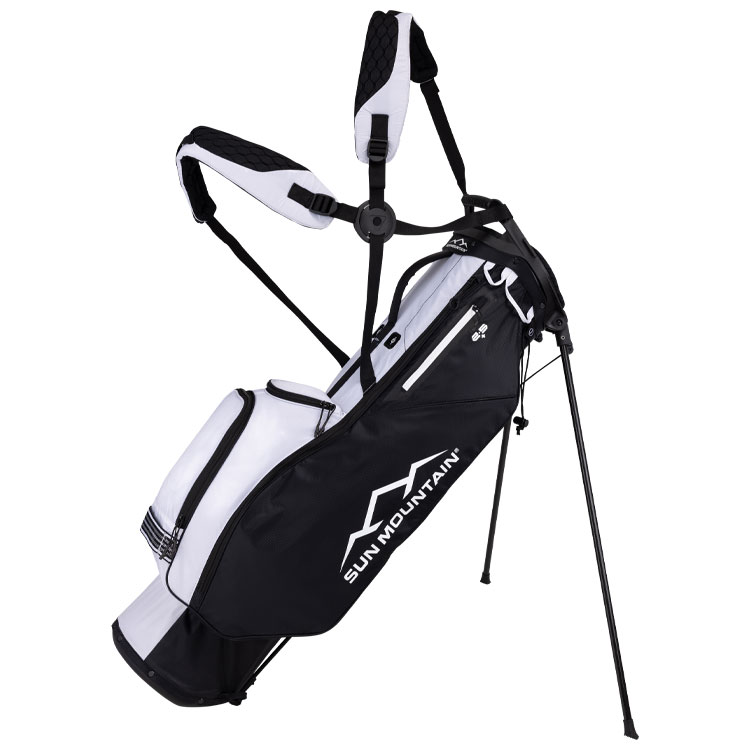 Sun Mountain Two5 Plus Golf Stand Bag Black / White