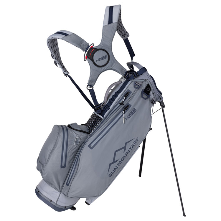 Sun Mountain H2NO Lite Golf Stand Bag Cadet / Nickel