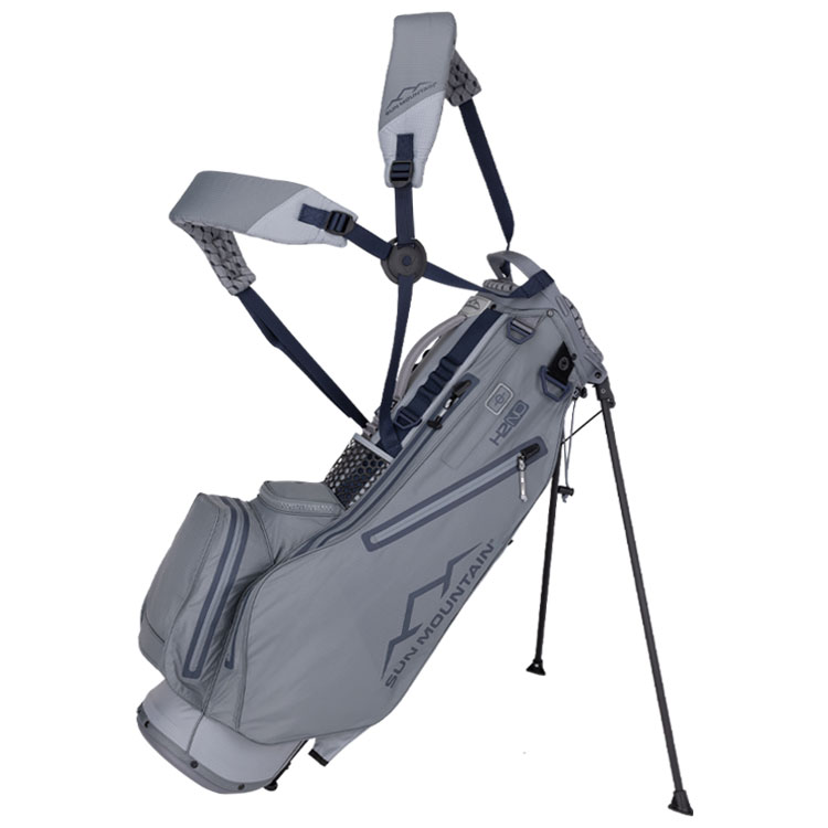 Sun Mountain H2NO Lite Speed Golf Stand Bag Cadet / Nickel
