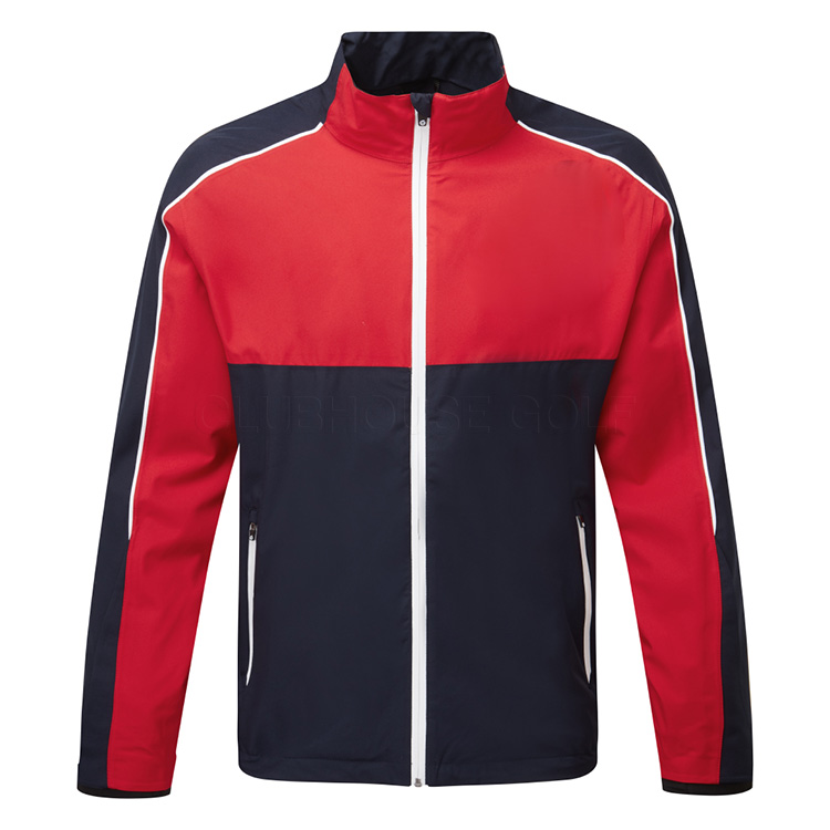 Sunderland Matterhorn Waterproof Golf Jacket Navy / Red / White