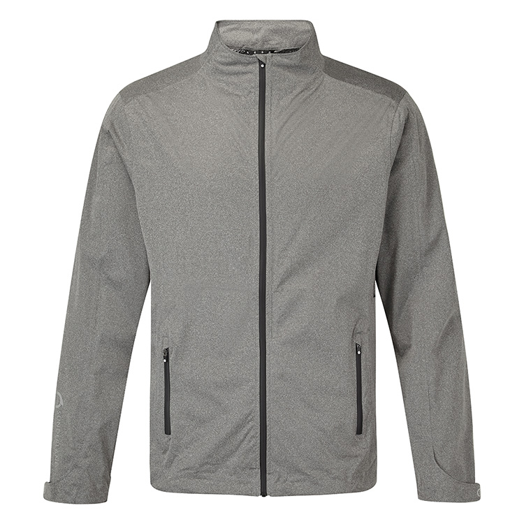 Sunderland Whisper Dry Pro-Lite Waterproof Golf Jacket Gunmetal / Black